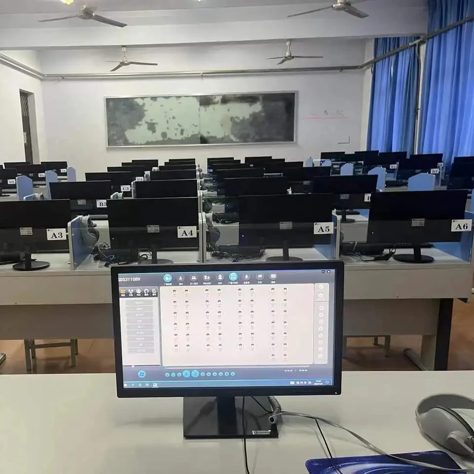 English Language Training with Digital Language Lab Software