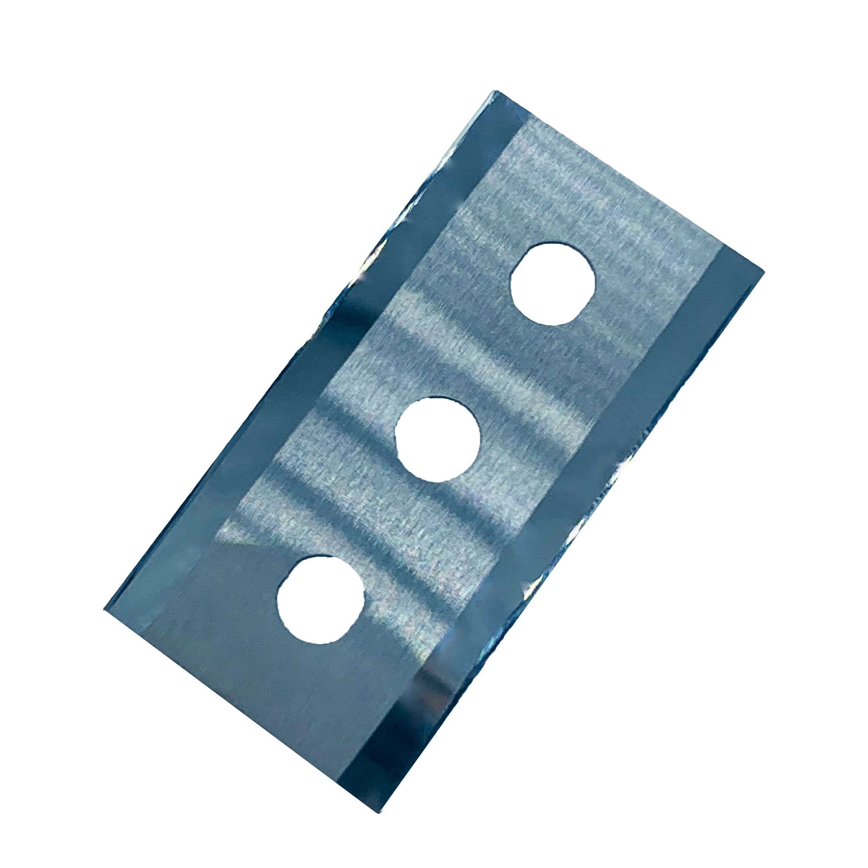Wholesale tungsten carbide cutter razor blade with waist holes 3 hole blade
