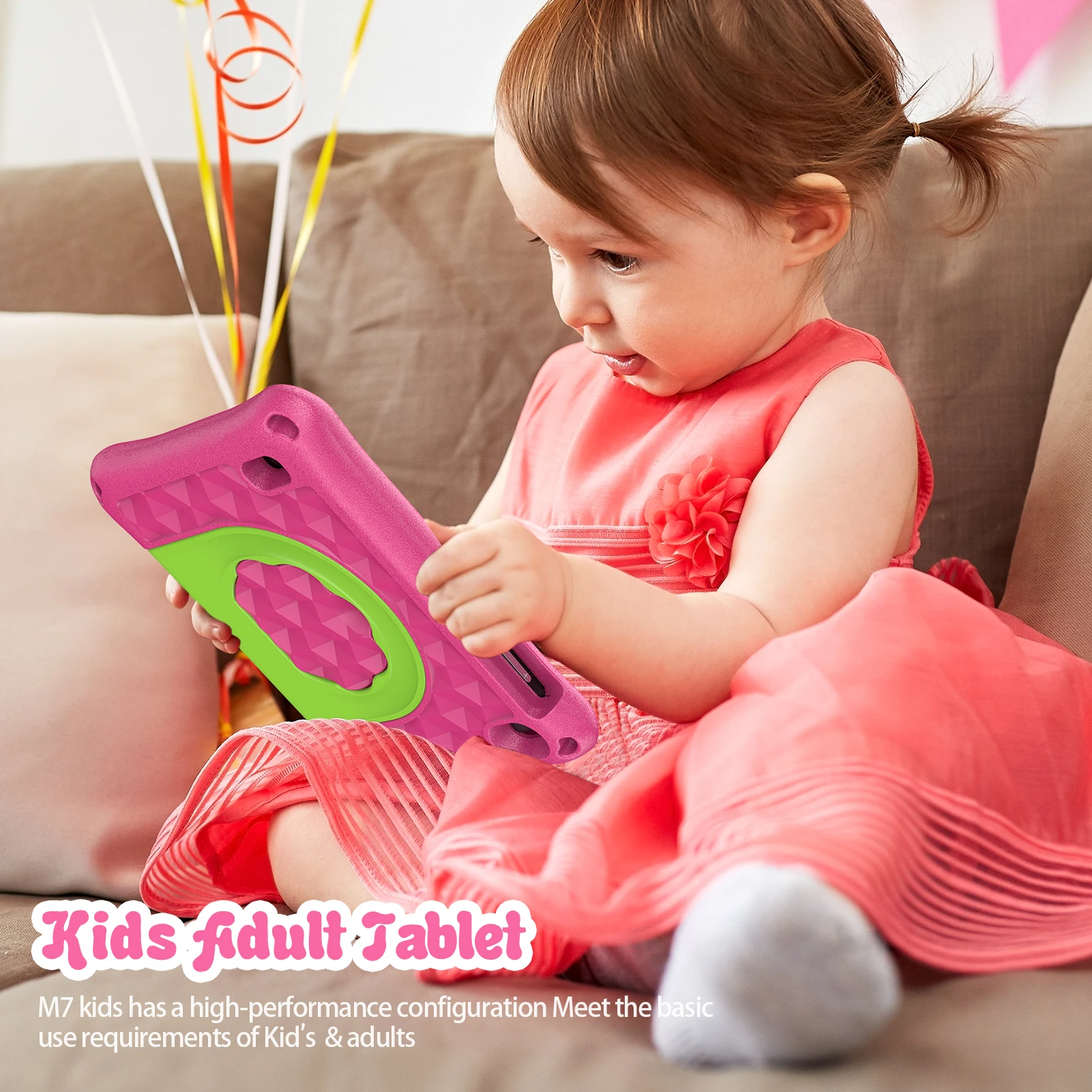 2023 Cheap Tablet Christmas Gifts 7 inch Children Tablet PC 2GB Android Colorful Kids Tablet For education OEM