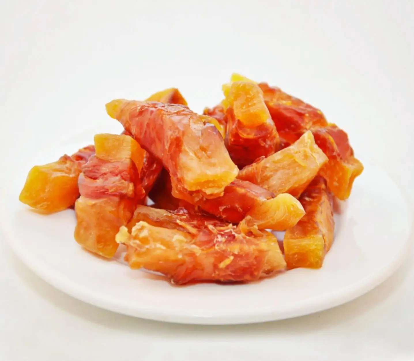 private label dried dry cat food bio real nature premium chicken wrap wrapped sweet potato pet food dog treats snacks