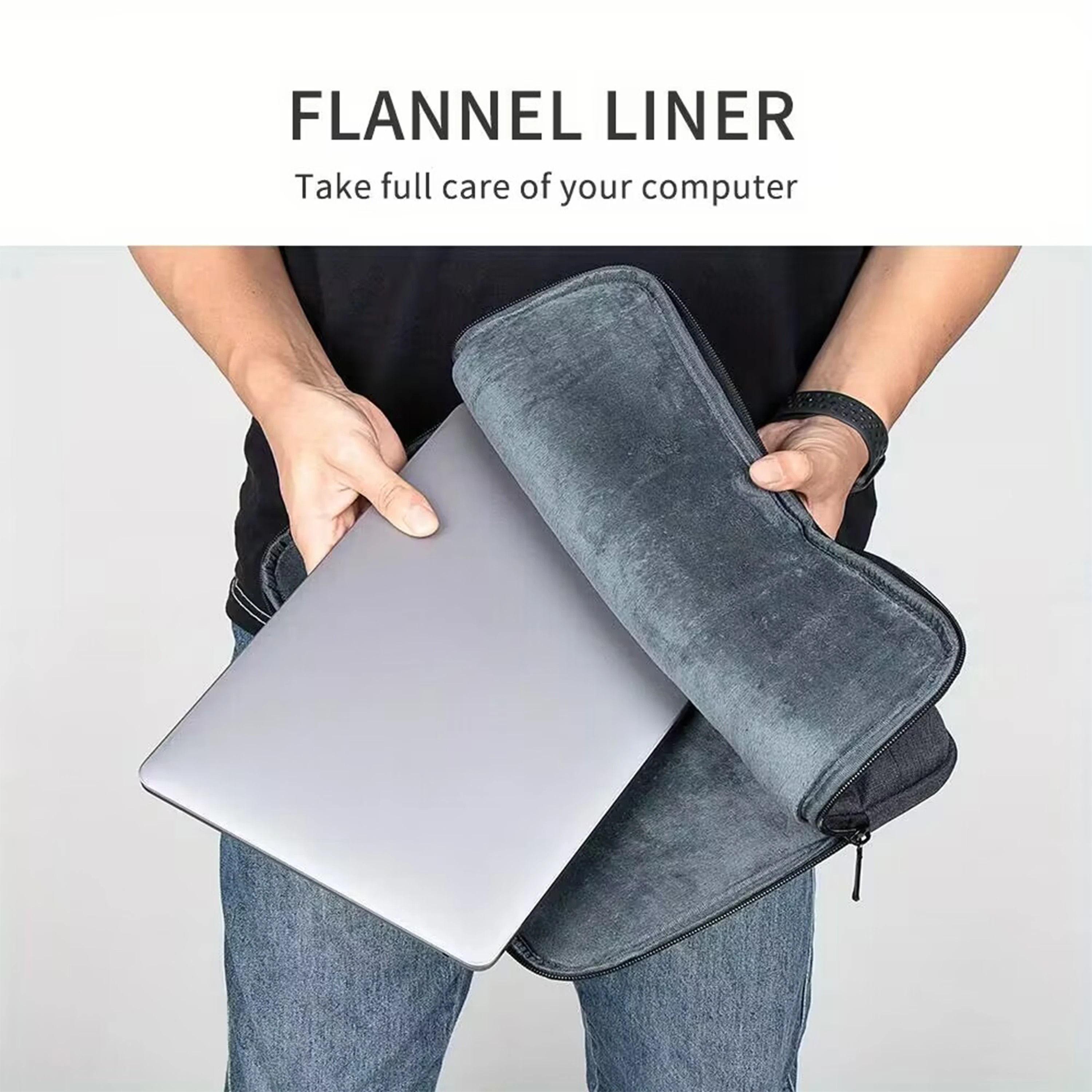 High Quality 14 15.6 inch Business Waterproof Laptop Bag Protective Shockproof with Handle Carrying Case Laptop Sleeve case