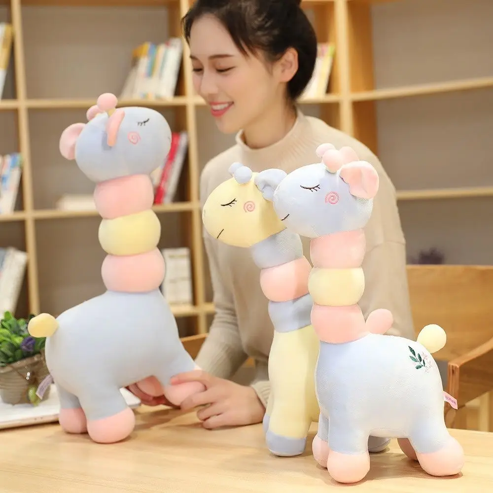 8inch 20 30 cm Plush Stuffed Animal Girraff Toy Crane Claw Machine Prize Wedding Gift Baby comfort Newborn Gifts