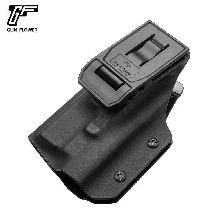 GunFlower Premium Kydex OWB Light Bearing Holster Compatible with Red Dot Optic Sight