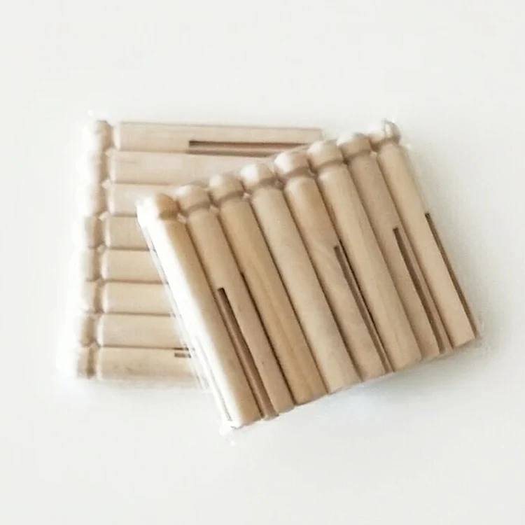 Hot sales wooden dolly peg wooden clothing peg clothespin