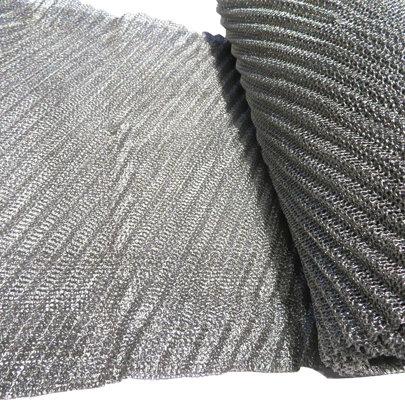 316 Stainless Steel Knitted Wire Mesh Filters For Gas-liquid Separation