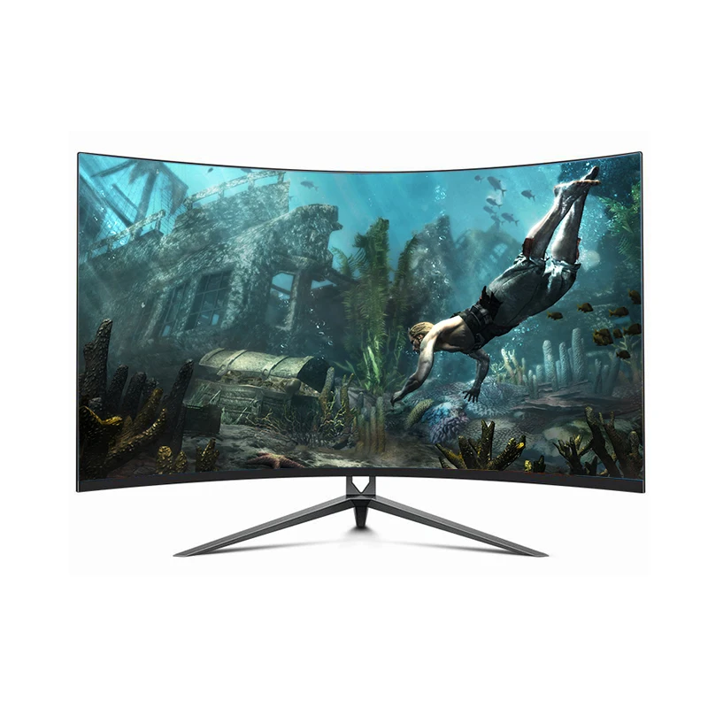 2020 лучшие продажи HD-MI DP 32 дюймов, 2K 144 Гц кривой игровой ЖК-монитор