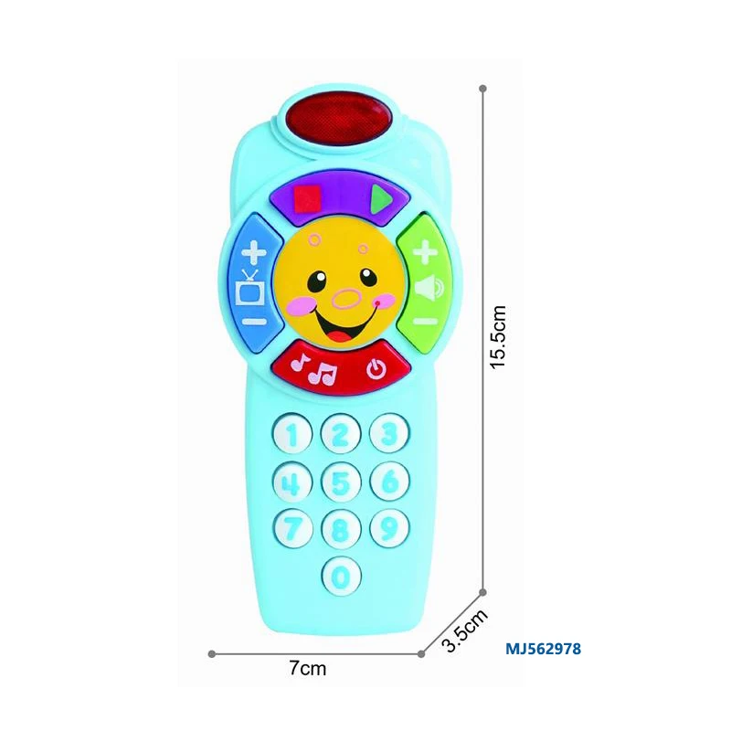New Style Whole sale Toddler Educational Game Cartoon Mini Musical Light Felt Baby Mobiles Smart Phone Toy Box For Kid