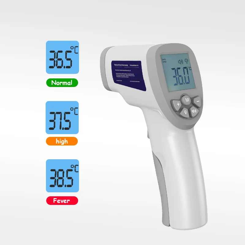Forehead Thermometer Digital Infrared Gun Non-contact Laser Body Adult Temperatuere Test Thermometer