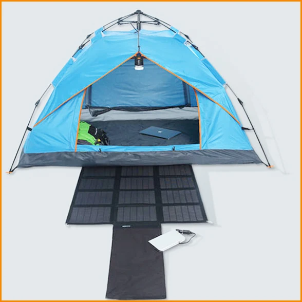 ETFE неотражающие гибкие складные солнечные панели с Powerpole для батареи Lifepo4