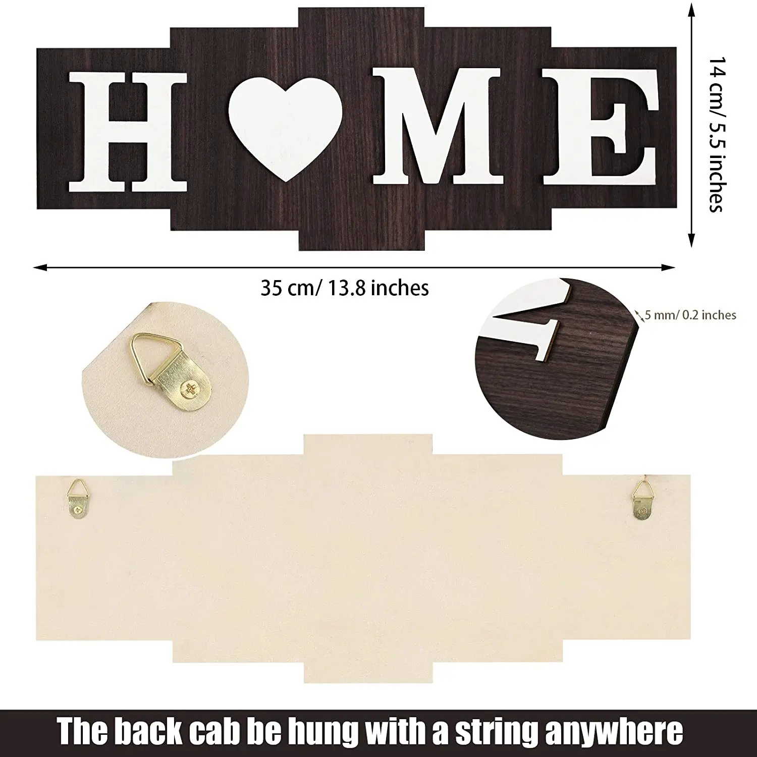 
Decorative wooden wall art sign suitable for bedroom living room wall wedding decoration wooden signs home decor 