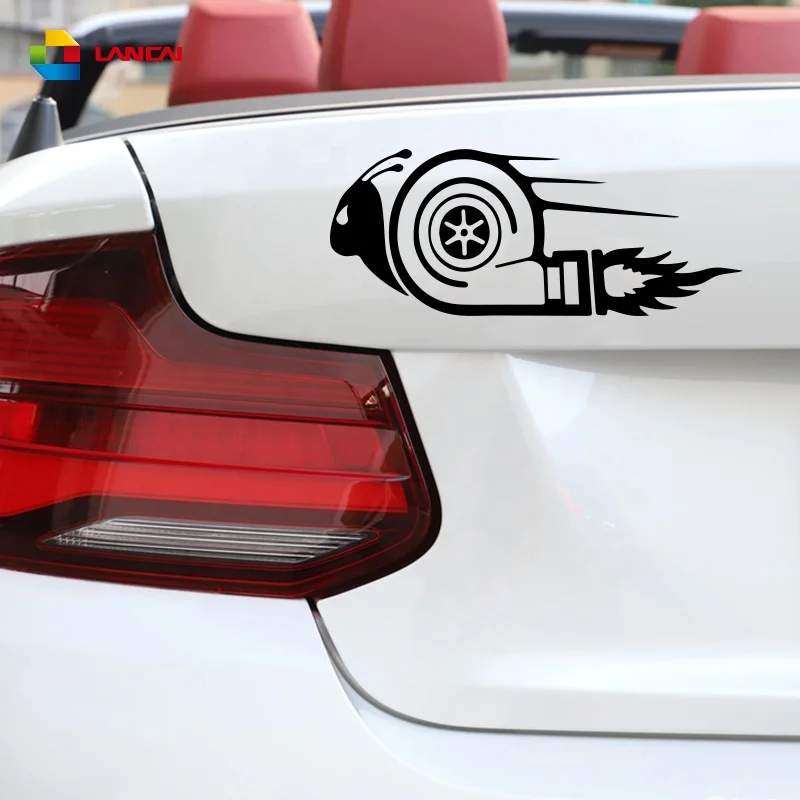 Styling stylish dub drift race turbo snail stickers for window door rear truck vinyl decals