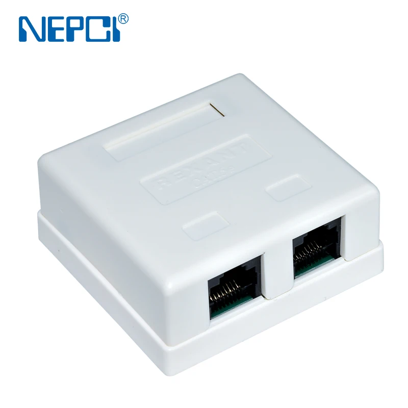 Китайский NEPCI STP CAT6 RJ45 внешний разъем экранированный двойной CAT5E