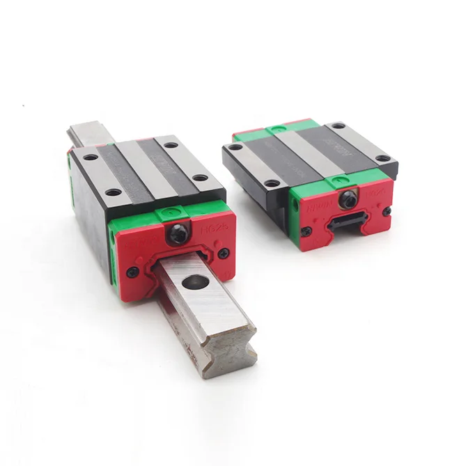 Heavy duty linear guideway HGR20R HGH20CA HGW20CC bearing slide block 20mm linear guide rail