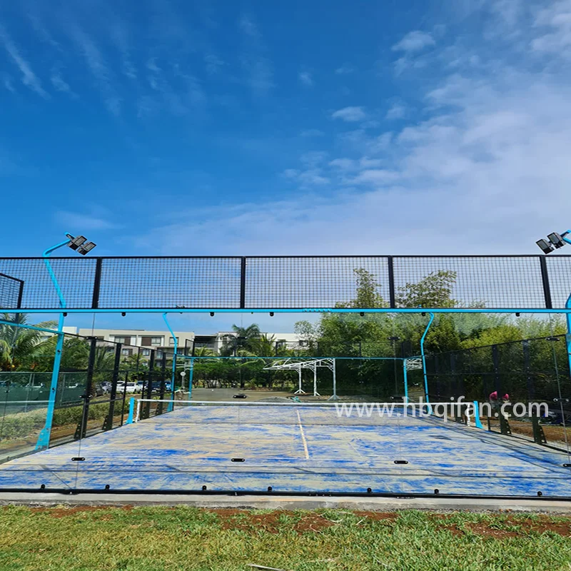 Padel Court производитель панорамный открытый и закрытый хорошее качество весло теннисный корт