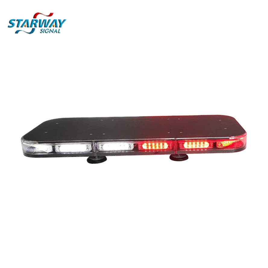 Starway 2022 Magnetic Amber emergency warning led light bar Red Led Mini Lightbar