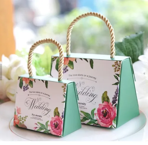 
Chinese High Fashion Wedding/Birthday Paper Gift Packaging Gift Candy Box 