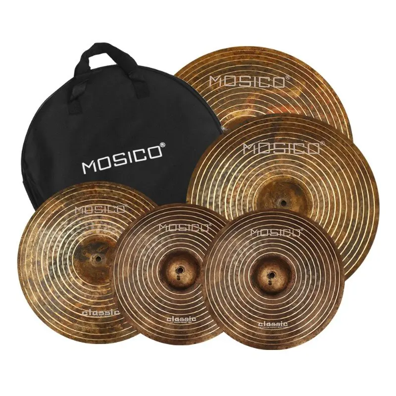 HANDMADE CYMBAL B2O CYMBAL OEM SERVICE 14'HIHAT+16'CRASH+18'CRASH+20'RIDE