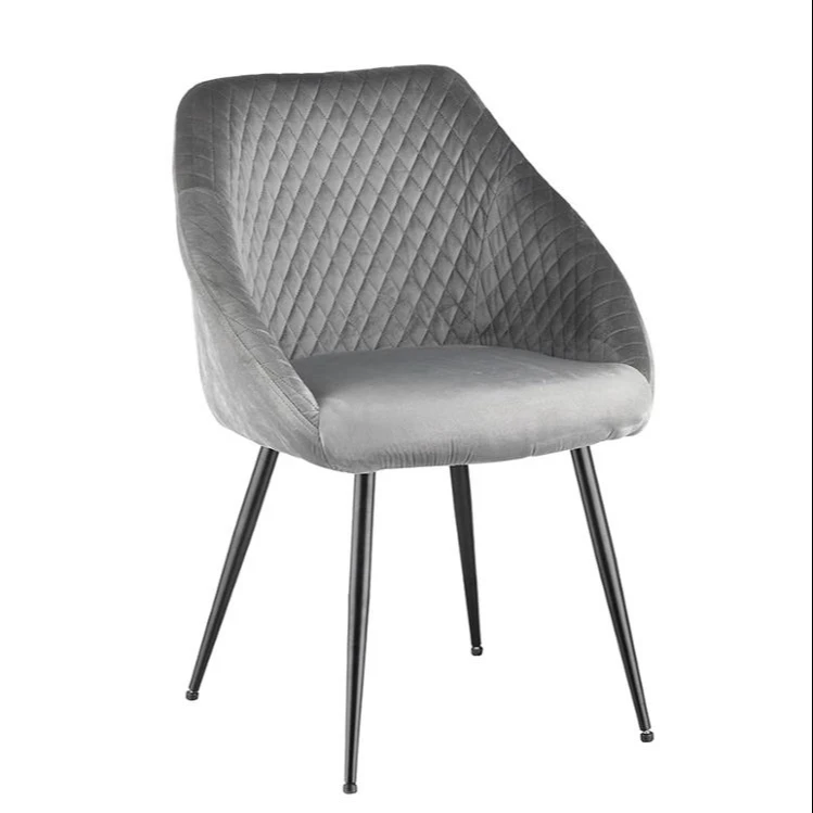 New design hot sale Dining Room Furniture Nordic Restaurant Modern Upholstery Fabric Velvet Dining Chairs