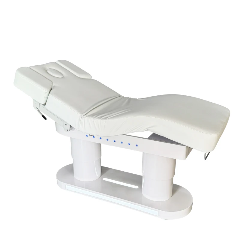 High-end Electric Beauty Bed Luxury Massage Aesthetic Clinic Bed Facial Treatment Medical Esthetic Chair With Side Control