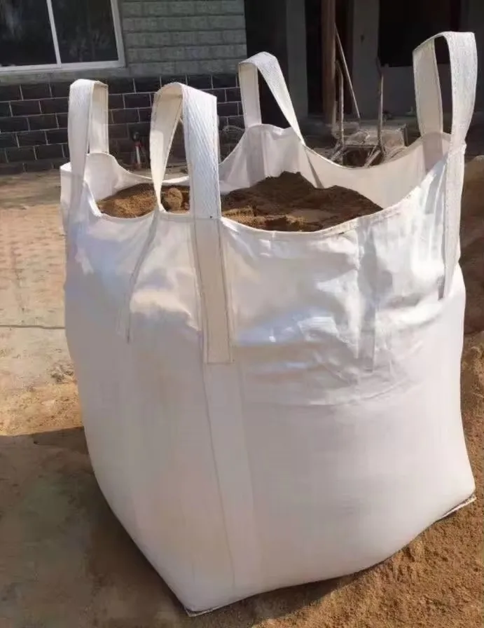 China supplier 1ton 2ton bulk big ton bag  jumbo bag for packing stone  fish meal sugar cement sand