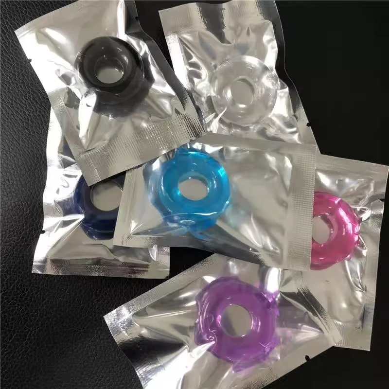 Silicone Durable Penis Ring Adult Men Ejaculation Delay Cock Rubber Rings Penis Enlargement Sex Toys For Male Sex Ring