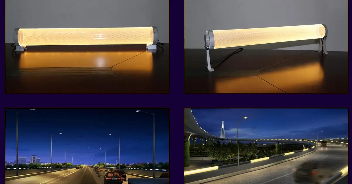 LED Bridge Lighting RGB Outdoor Waterproof IP66 guardrail LGP lamp for world military games of Wuhan