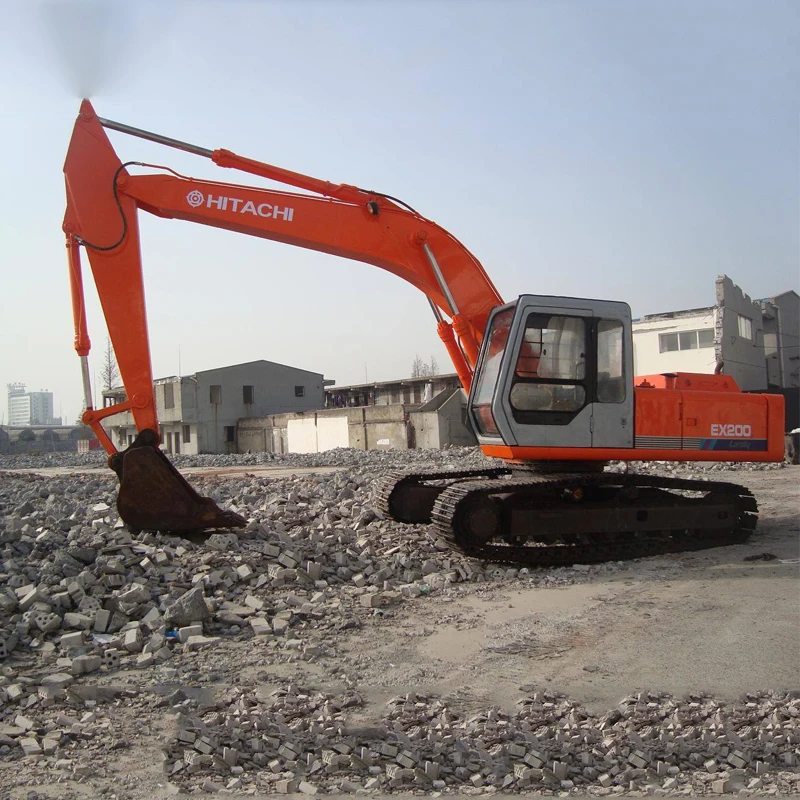 Used Excavator Hitachi Zaxis 200 20 Ton Original Japan Hitachi Zx200-3 EX200 hydraulic crawler digger excavator