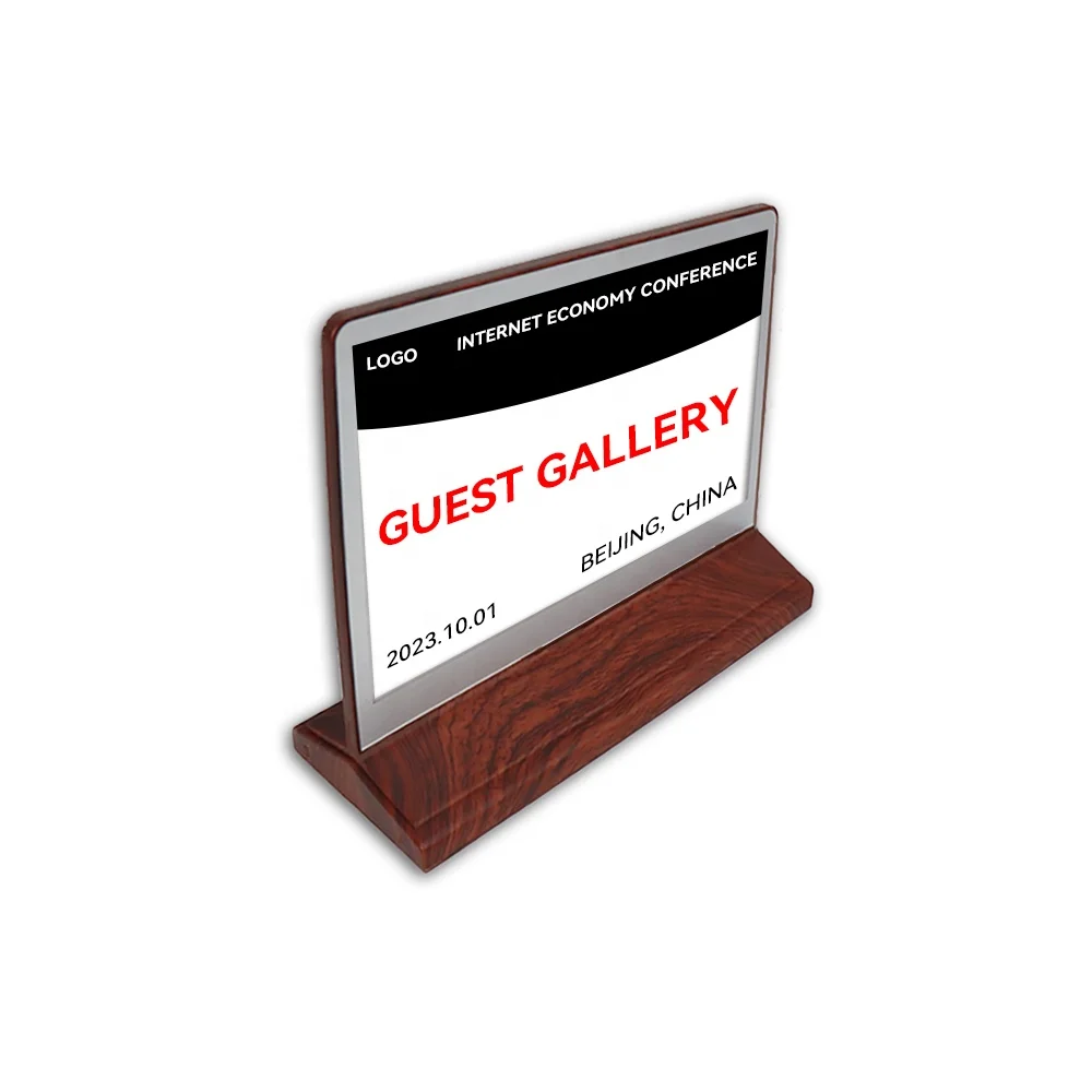 Big Size Electronic Sign Labels 7.5 Inch Conference Meeting Room Large Color Epaper E-Ink Display