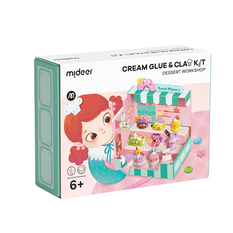 mideer MD1277 Cream Clay DIY Kit - Dessert Workshop hot sale colorful clay crafts for children