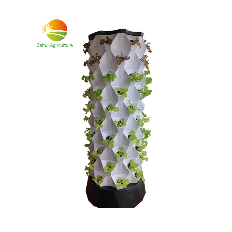 Factory supply aeroponic growing towers vertical garden hydroponic system