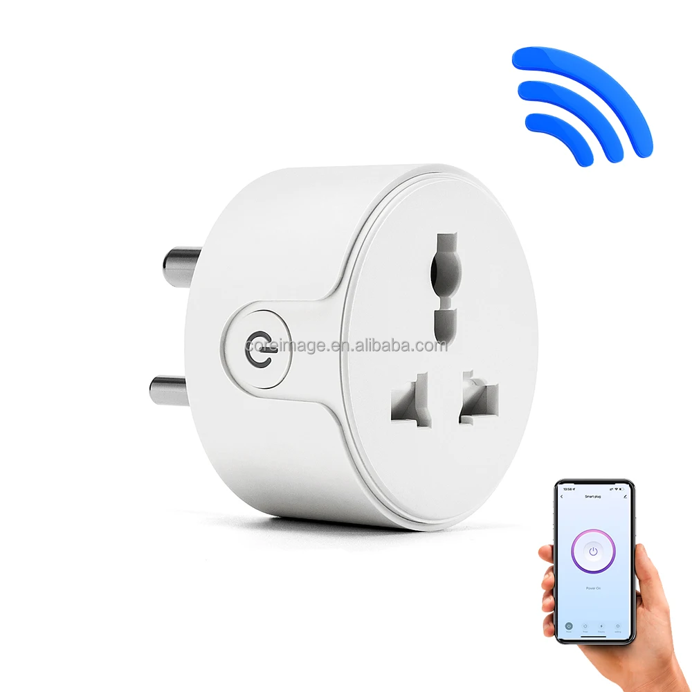 Smart Plug WiFi Outlet Works with Siri Alexa Google Home Smart Socket with Timer Function Remote Control