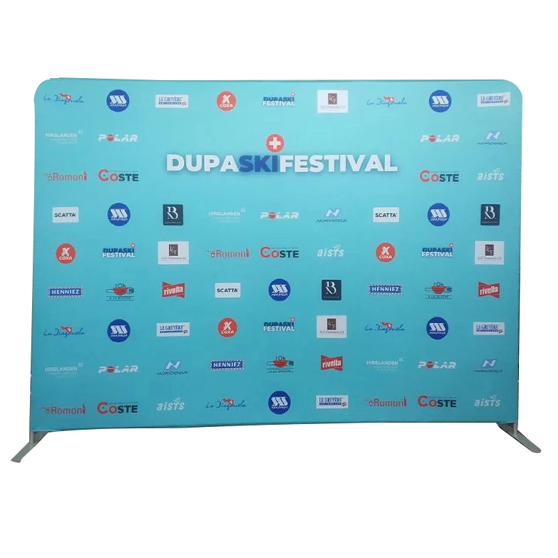 Pop Up Display Backdrop Stand Backdrop Booth Display Stand Pop Up Stand for Trade Show