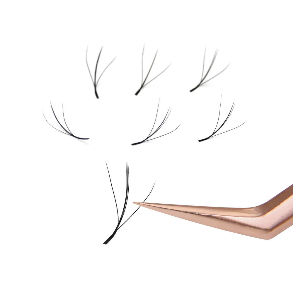 Wholesale W lashes extensions clover 3D YY and hybrid sandwich 3DW lashes