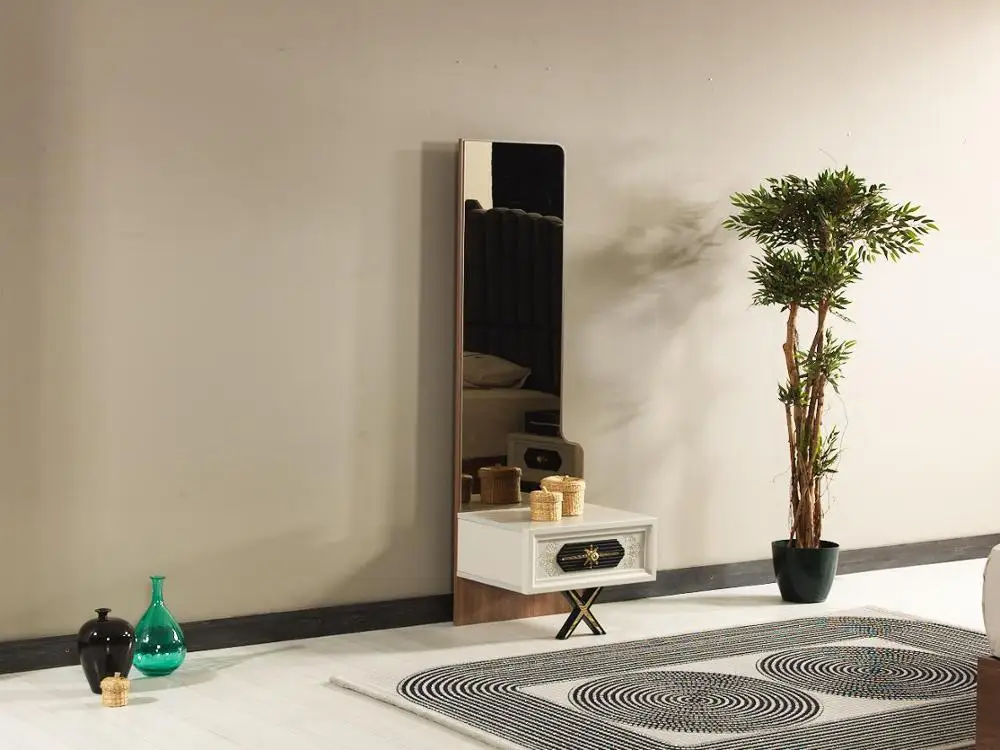 Wezir bedroom set Turkish furniture simple model hot sales 2023 design lighted headboard affordable prices