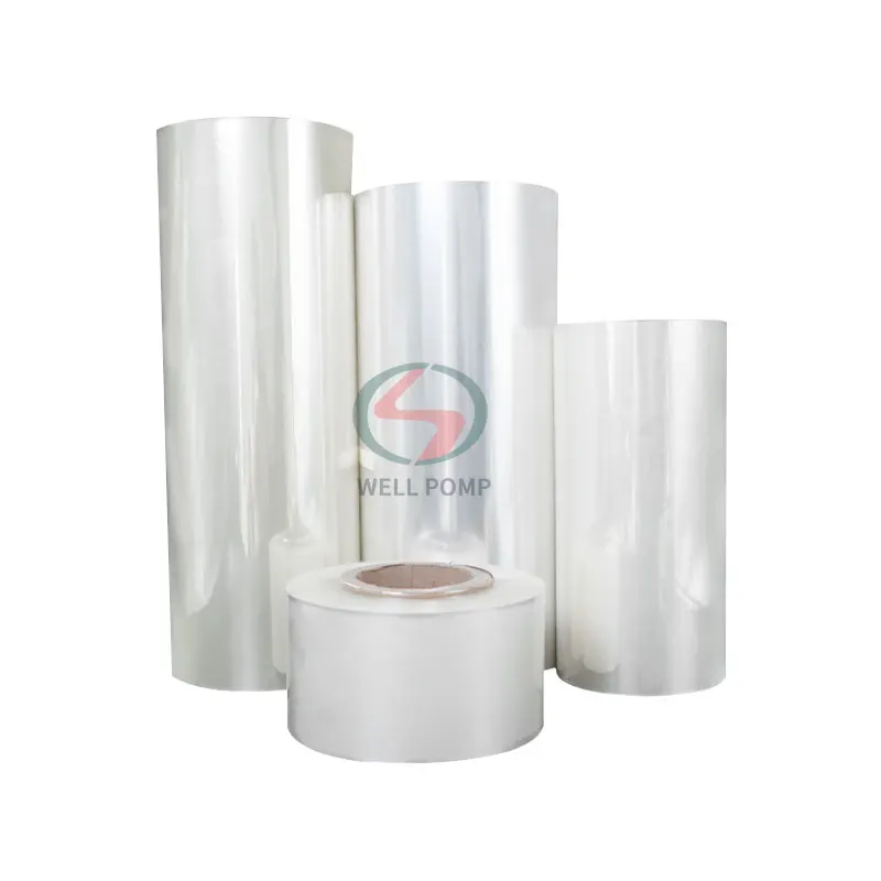 Transparent PVC Rolls Pvc Shrink Film Plastic Sleeve Packaging