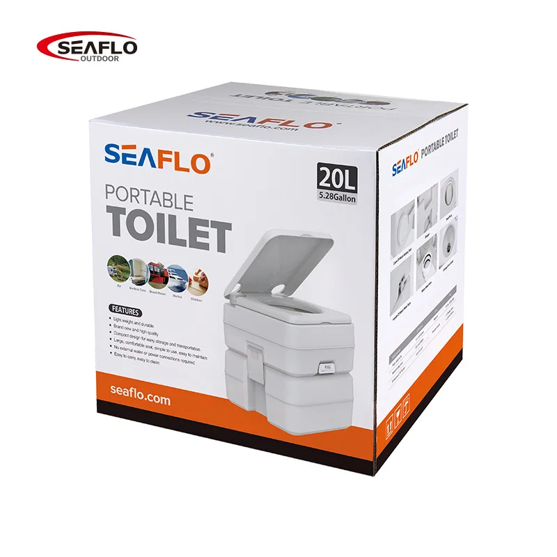 SEAFLO SFPT-20-01  manufacturer  HDPE Plastic Outdoor Mobile Portable Toilet  For Sale Hot-Sale