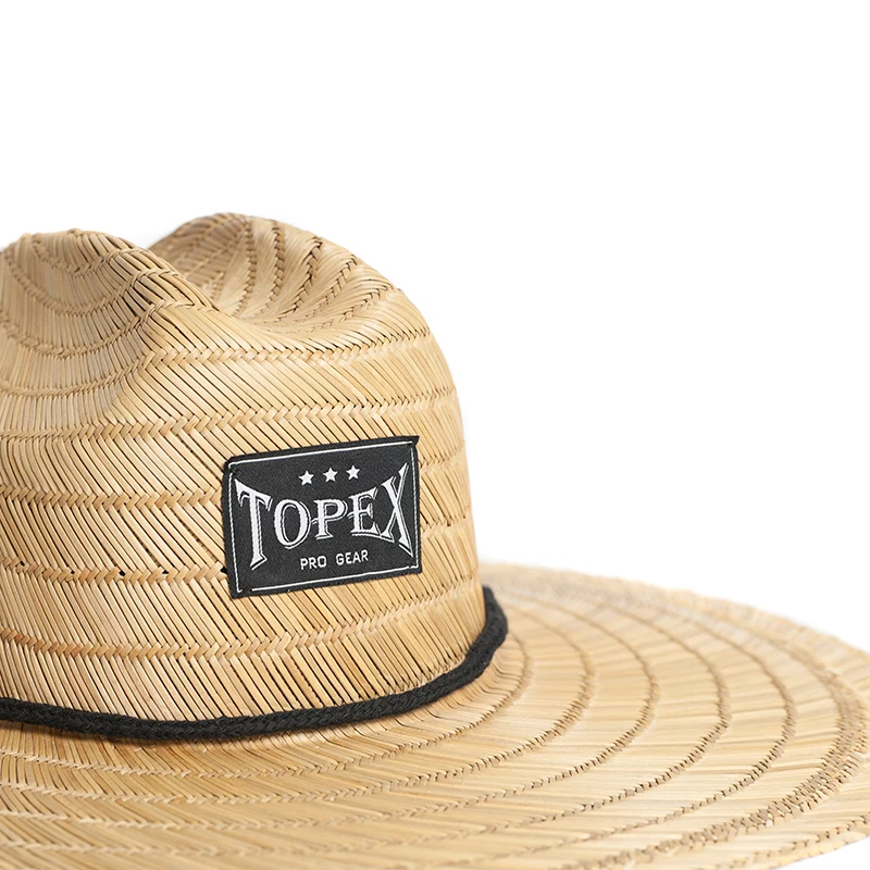  Designer Unisex Summer Outdoor Natural Straw Wide Brim Sun Surfing