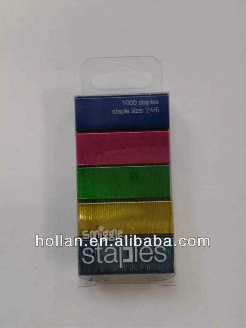 High Quality Color Staples 24/6