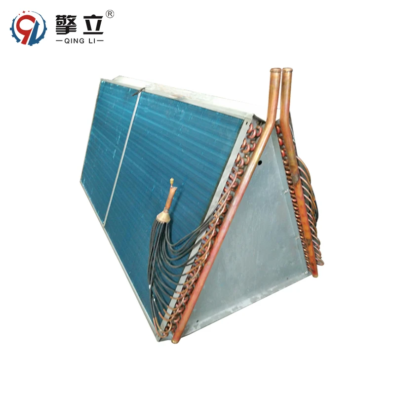 Refrigerator Freezer 24000BTU Chiller Fin Evaporator Water-Cooled Air-Cooled Condensing Evaporator