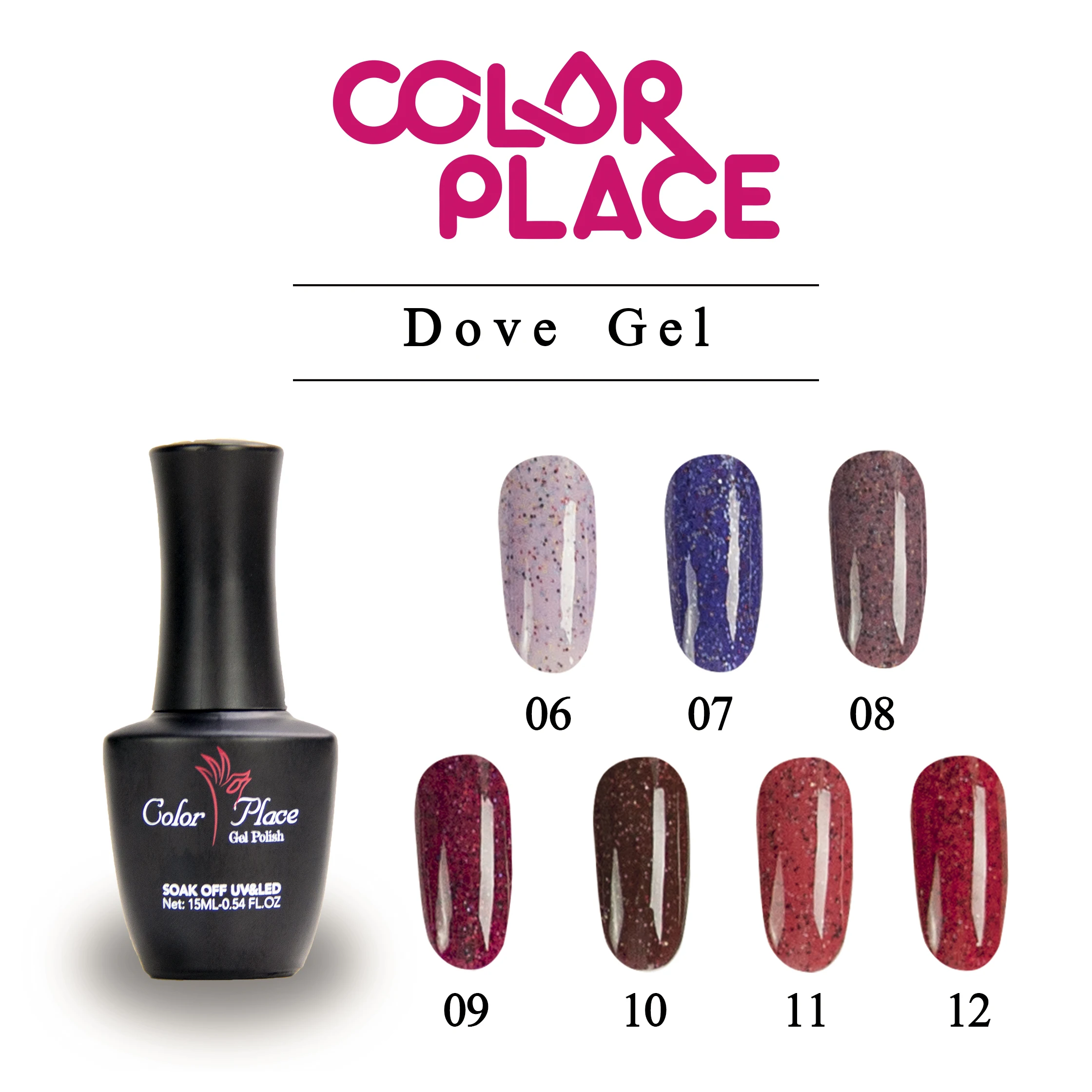 Nail Gel Supplier No Chip Vivid Cosmetic Nail Gel Polish for Nail Art