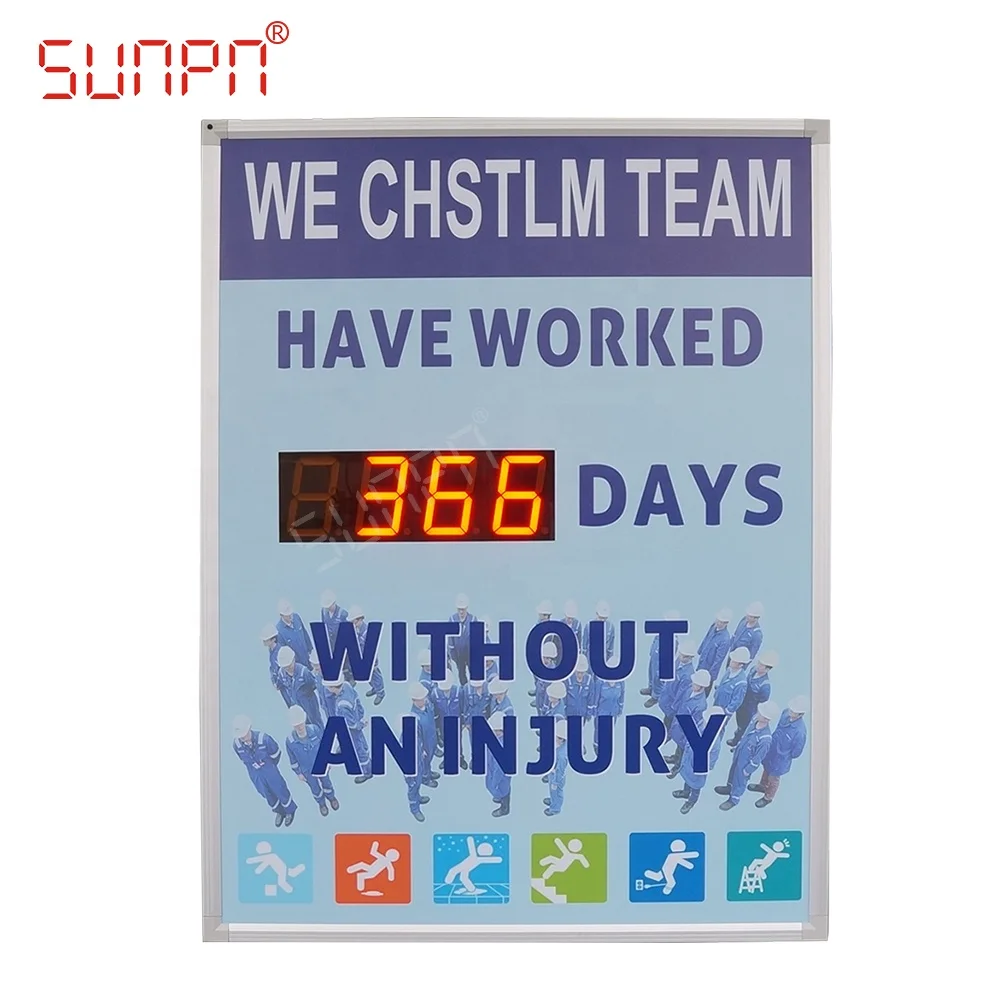 Shenzhen Manufacturer LED Numeric Display Board for  Exchange Rate Display Gas Price LED Number