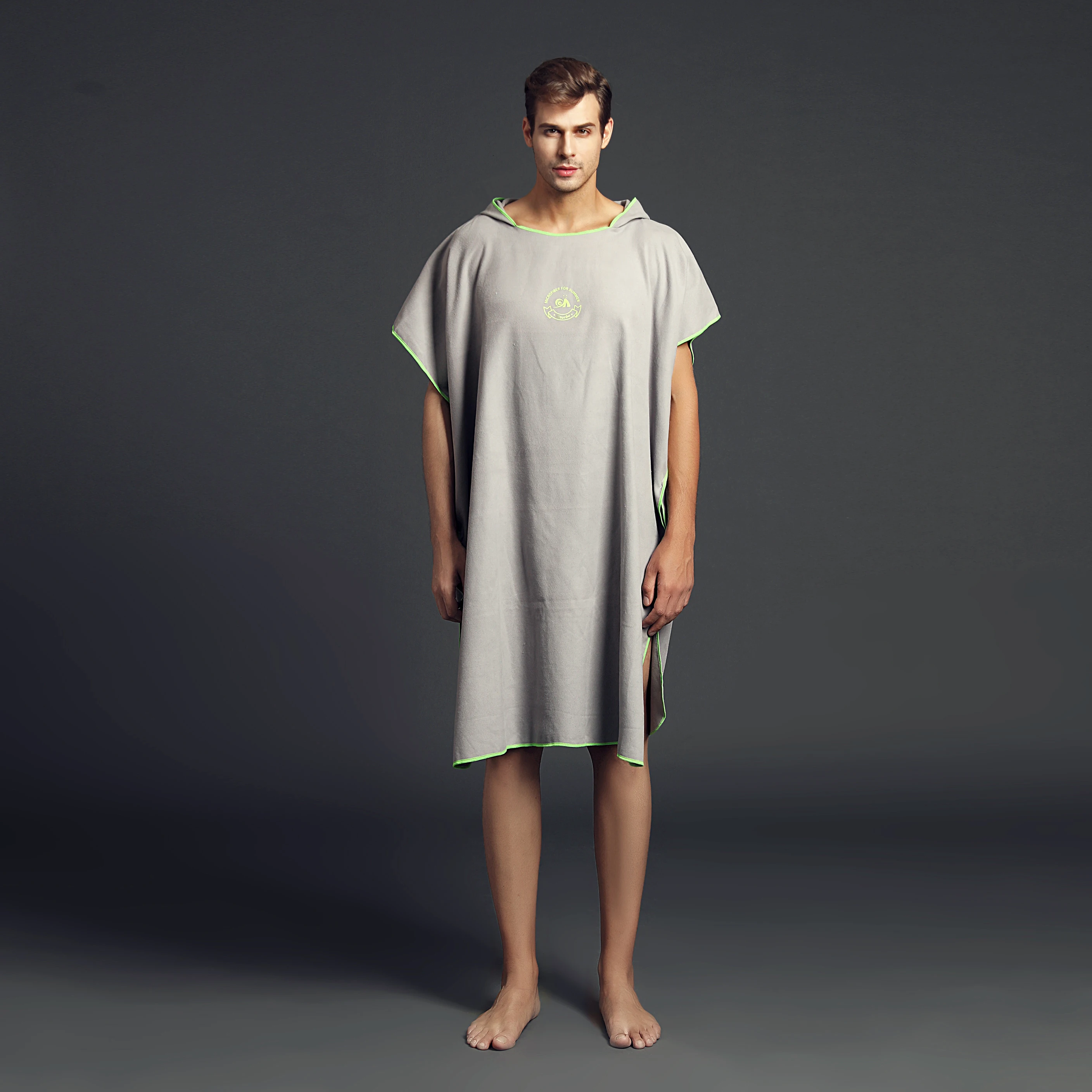 
BSCI suzhou industry supplier thin microfiber surf poncho wih hooded 2018 new popular China wholesale 