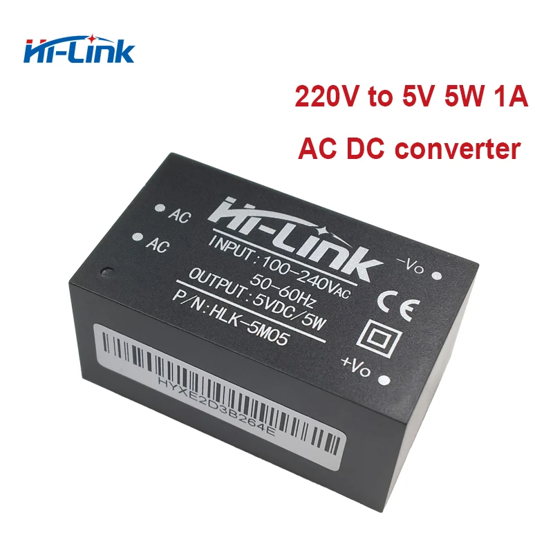 Intelligent household 5watt Ac-dc Smps Pcb Modules HLK-5M05 220V to 5V 5W 1A Transformer Paypal Accept Original Manufacturer
