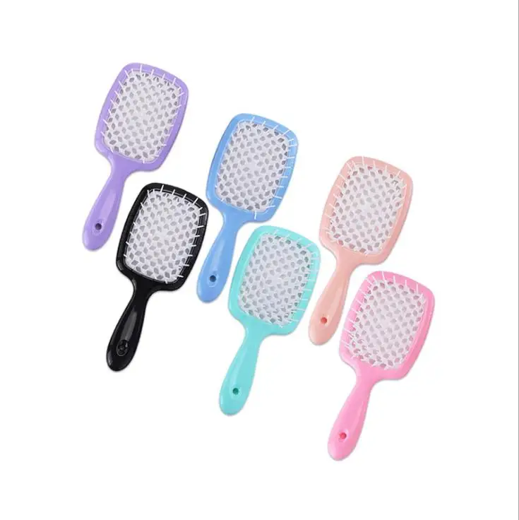 YDM Tangle Salon Hair Styling Tools Large Plate Combs Massage Hair Comb Hair Brushes Girls Ponytail Comb