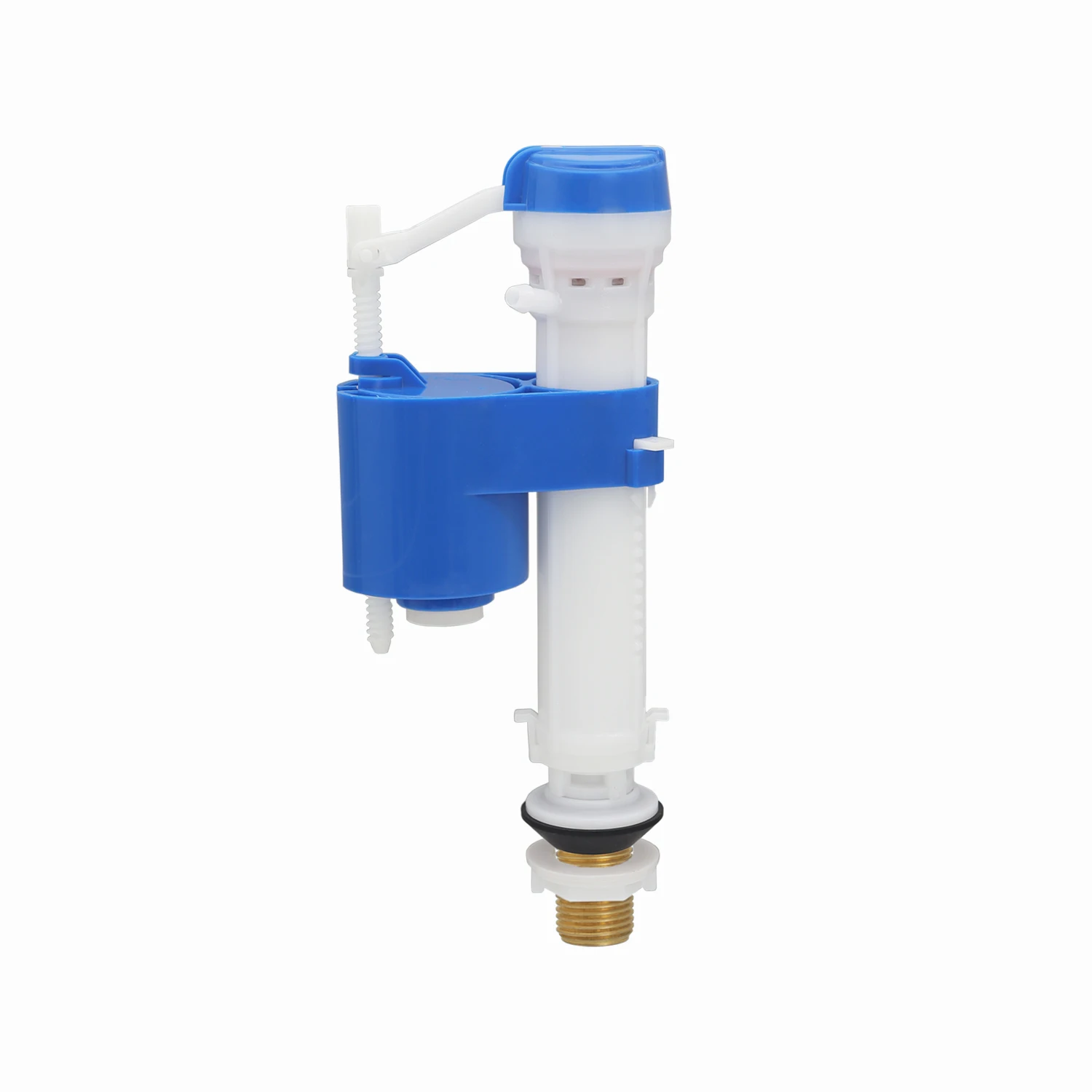 Hot Sale T1101C Adjustable ABS Plastic Front Toilet Fill Valve Kit Water Inlet Flush Valves for Bathroom Replacement