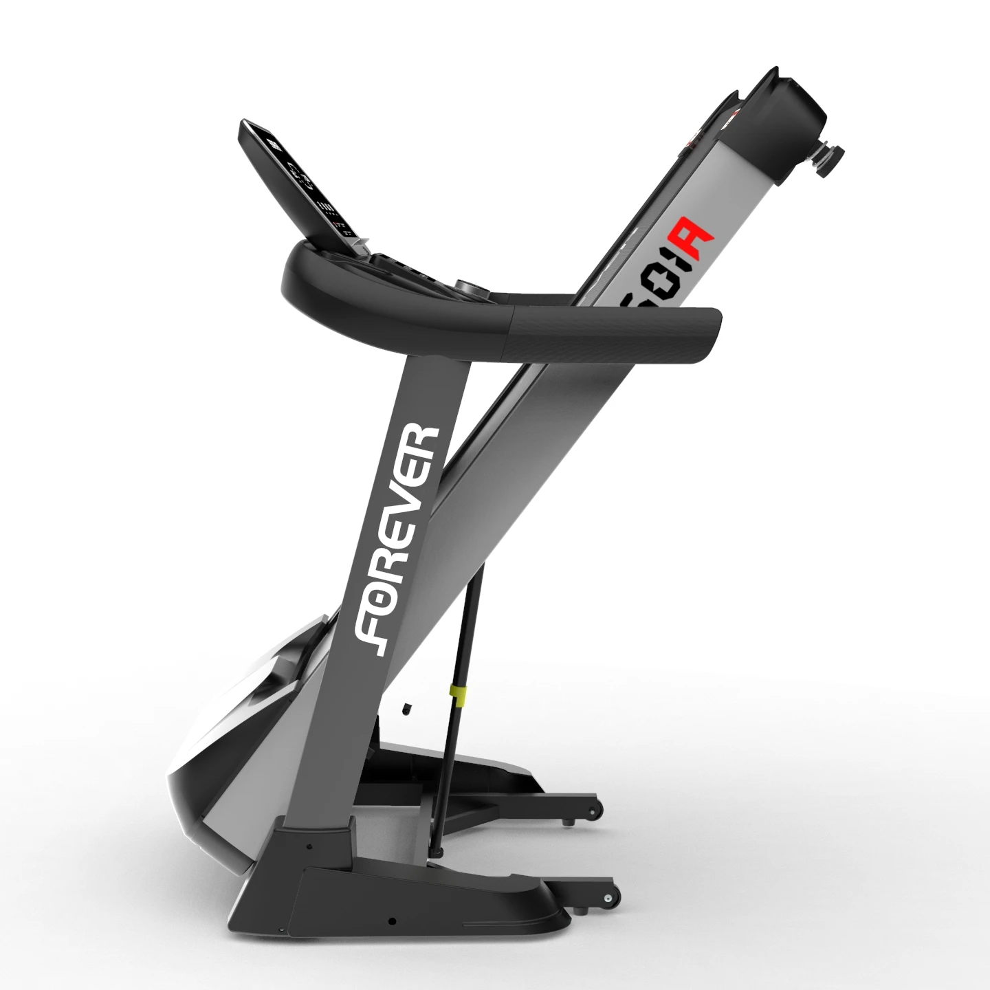 Commercial treadmill with AC motor
