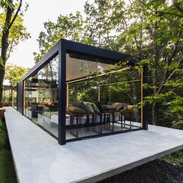 Wholesale Custom Building Glass Aluminum Sliding Glass Doors