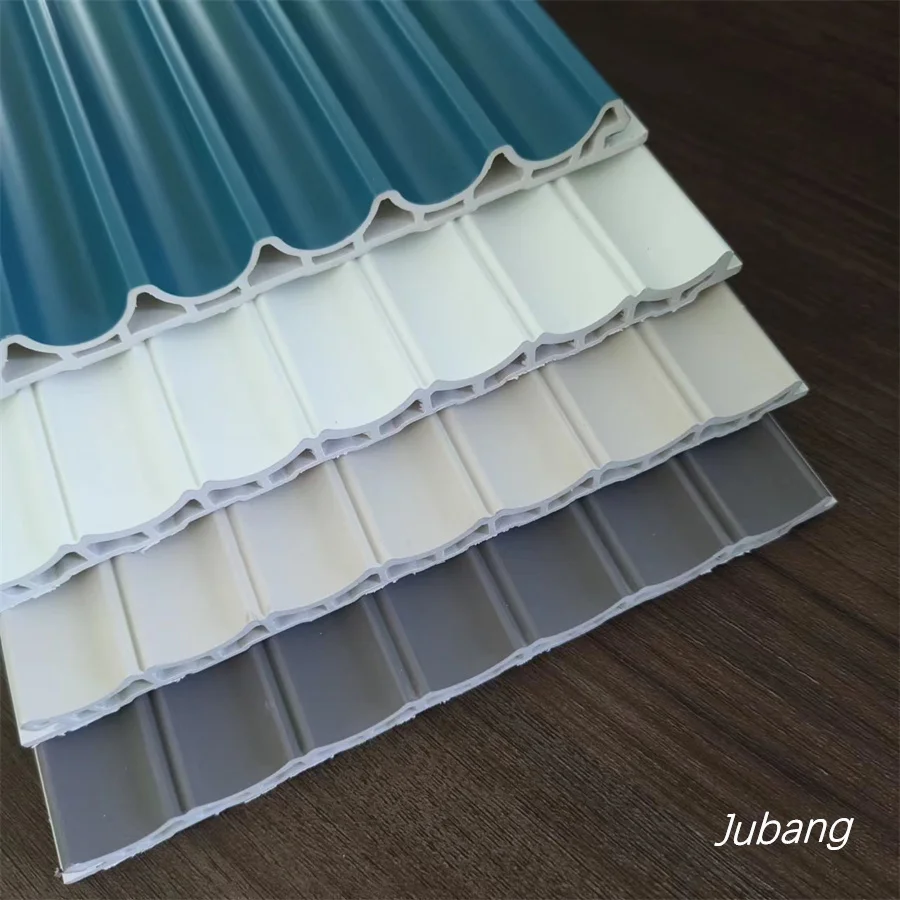 Slat Wallboard Modern Interior Wpc Pvc Waterproof Wall Fluted Panel Bamboo Wooden Plastic Indoor Wpc Wall Panels