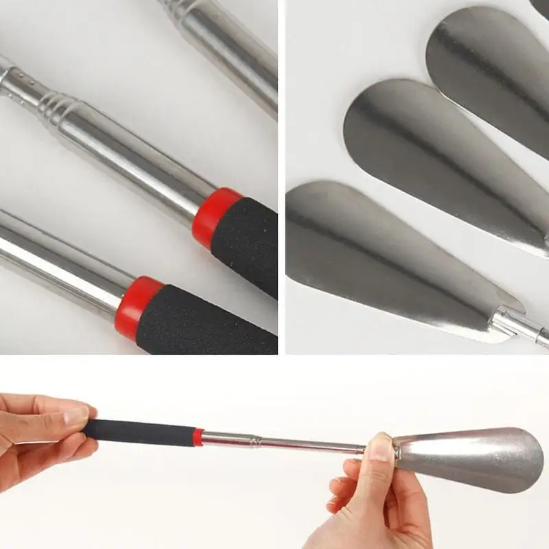 Прямая поставка с завода shoehorn металлическая длинная ручка из нержавеющей стали в