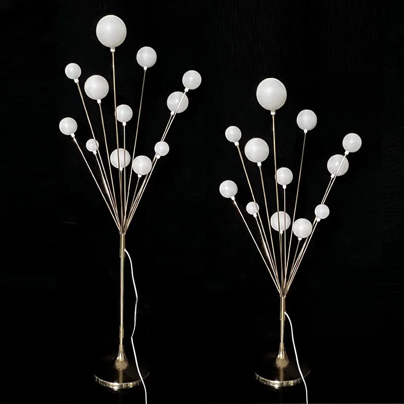 Wholesale Wedding Decoration LED Lighted Centerpiece Wedding Stage Backdrop Decor Light Wedding Lights Stand